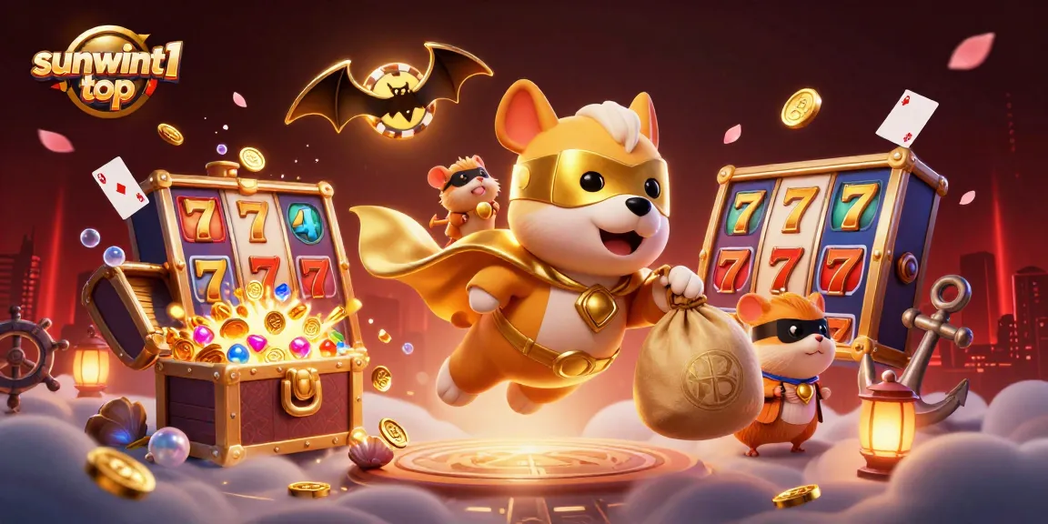 Experience thrilling wins at sunwint1 top with dynamic characters amid sparkling jackpots and casino elements.